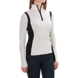 Obermeyer Verbier Ski Cashmere Sweater - Merino Wool-Cashmere, Zip Neck (For Women)