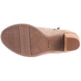 TOMS Majorca Peep Toe Ankle Boots - Suede (For Women)