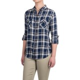 JACHS NY Hailey Boyfriend Shirt - Rayon, Long Sleeve (For Women)