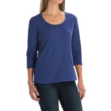 Neon Buddha Lola Stretch Cotton T-Shirt - 3/4 Sleeve (For Women)