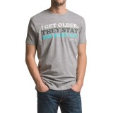 JKL I Get Older Graphic T-Shirt - Short Sleeve (For Men)