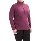 White Sierra Alpha Beta Pullover - Long Sleeve (For Plus Size Women)