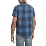 Vissla Black Light Plaid Shirt - Short Sleeve (For Men)