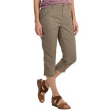 White Sierra Canyon Capris - Hemp (For Women)