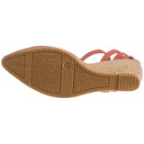 Eric Michael Vera Wedge Sandals - Suede (For Women)