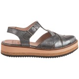 Wonders T-Strap Flatform Sandals - Leather (For Women)