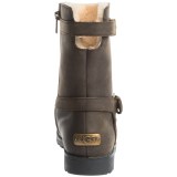 UGG® Australia Grandle Leather Boots - Shearling Lined (For Women)
