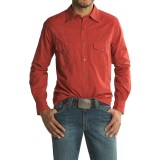 Ryan Michael Embroidered Yoke Shirt - Cotton-TENCEL®, Long Sleeve (For Men)