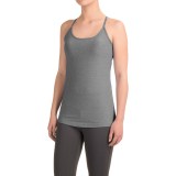 Mondetta Melange Jersey Tank Top - Built-In Shelf Bra (For Women)