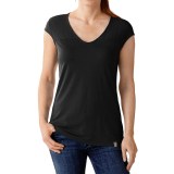 SmartWool Burnout Combo T-Shirt - Short Sleeve (For Women)