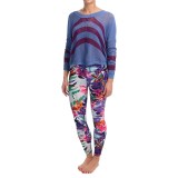Roxy Rocky Point Stripe Crop Sweater (For Women)