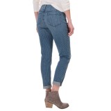 NYDJ Rachel Cuffed Striped Ankle Jeans (For Women)