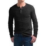 Lucky Brand Lived-In Thermal Henley Shirt - Long Sleeve (For Men)