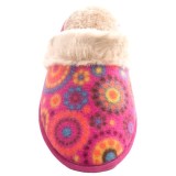 Acorn Fleece Scuff Slippers (For Women)