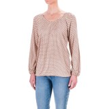 Chelsea & Theodore Mini-Dot Shirt - Rayon, 3/4 Sleeve (For Women)