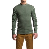 Grizzly Trapper Crew Shirt - Waffle Knit, Long Sleeve (For Men)