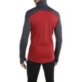 Icebreaker Tech Top BodyFit Base Layer Top - Merino Wool, Zip Neck (For Men)