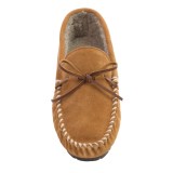 Minnetonka Curtis Classic Trapper Moccasins - Suede (For Men)