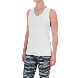 Brooks Steady Tank Top - UPF 30+, V-Neck (For Women)