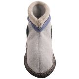 Wesenjak Slipper Booties with Cuff - Boiled Wool (For Men and Women)
