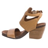 OTBT Lee Sandals - Leather, Stacked Heel (For Women)
