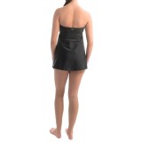Jones New York Crisscross Bandage Bandeau Swim Dress (For Women)