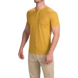 Gramicci Brody Henley Shirt - Hemp-Organic Cotton, Slim Fit, Short Sleeve (For Men)