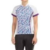 SUGOi Dot Cycling Jersey - UPF 20, Zip Neck, Short Sleeve (For Women)