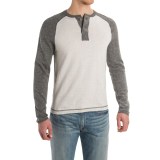 Agave Surfers Point Henley Shirt - Cotton, Long Sleeve (For Men)