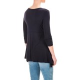 Chelsea & Theodore Lace Trim Shirt - 3/4 Sleeve (For Women)