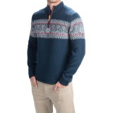 Obermeyer Hemsedal Sweater - Merino Wool, Zip Neck (For Men)
