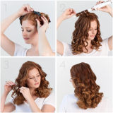T3 Undone Waves Straight Barrel Curling Iron